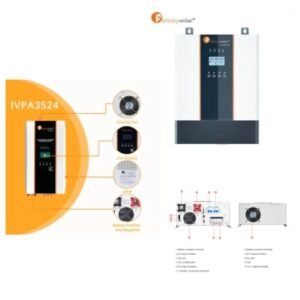 IVPA 5000A 48V Intelligent Adjustment High-Level Protection Home Use Inverter (Model: IVPA5048)